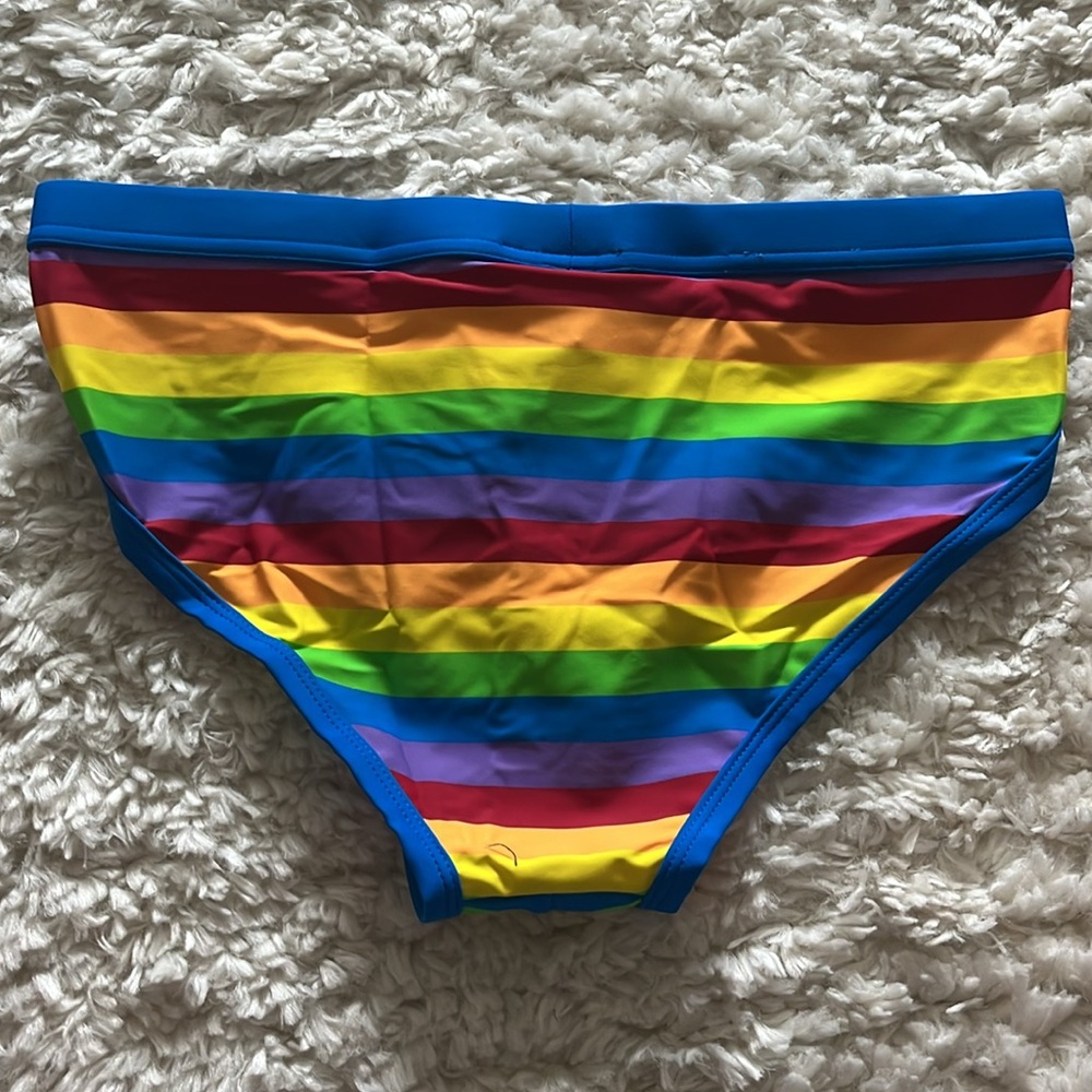 🌷 Andrew Christian Pride Stripe Bikini - Picture 4 of 5